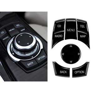Multimedia Knob Menu Button Fit For BMW E60 E61 E63 E64 E81 E82 E87 E88 E89 E90 - Picture 1 of 11
