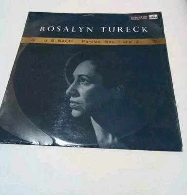 HMV ALP 1645 BACH PARTITAS NOS 1  & 2 ROSALYN TURECK Rare Vintage LP Vinyl EMI - Image 1 of 4