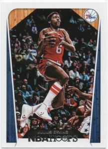 Julius Erving 2018-19 PANINI NBA HOOPS Base Hoops Tribute #287 76ers - Picture 1 of 2