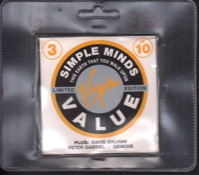 Various Artists Virgin Value Limited Edition 3 CD Europe Virgin 1990 3 inch cd Foto 1 de 2