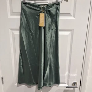 Feelkoo Damen Maxirock Grün Small Neu - Bild 1 von 5
