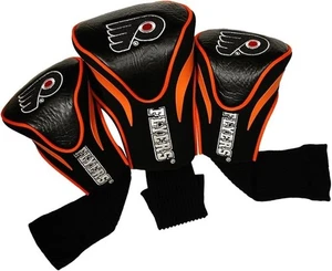 NHL Philadelphia Flyers Golf Contour Head Covers, Set of 3 - Picture 1 of 1