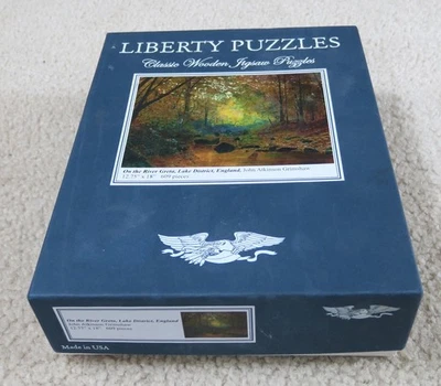 Rompecabezas de madera Liberty, "On the River Greta, Lake District, England", 609 piezas Foto 1 de 4