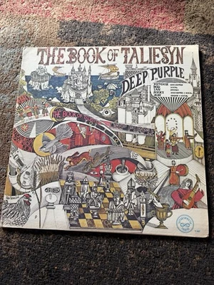 Deep Purple ~ The Book Of Taliesyn ~ Tetragrammaton – T-107 Terre Haute Press - Image 1 of 2