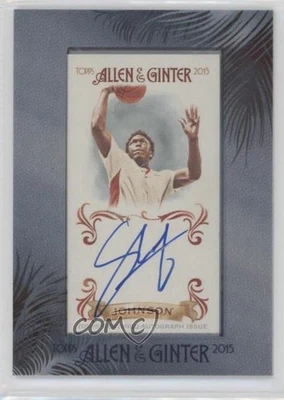 2015 Topps Allen & Ginter's Framed Mini Stanley Johnson #AGA-SJ Rookie Auto RC - Image 1 of 2