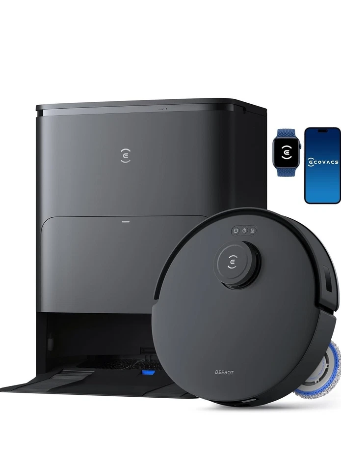 ECOVACS DEEBOT T30S AI Care Robot Vacuum and Mop Edge Mopping AI Instant Re-mop - Image 1 of 3