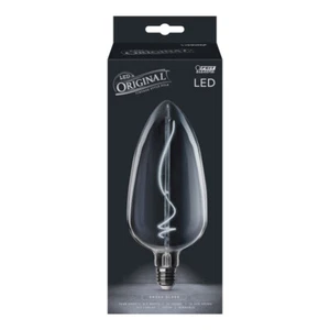 Feit Electric TD/7/SMK/FIL Smoke Daylight Tear Drop E26 Filament LED Bulb 60W - Picture 1 of 1