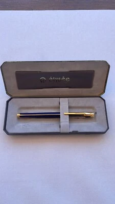 Pluma Elíseo Oro 18K Dos Tonos Nueva en Caja, Año 1991 Partenón Laca Clásica, Foto 1 de 4