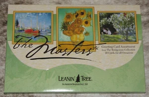LEANIN TREE The Masters Artists #90772~20 GREETING CARDS~1 each of 20 Designs~ - Picture 1 of 2