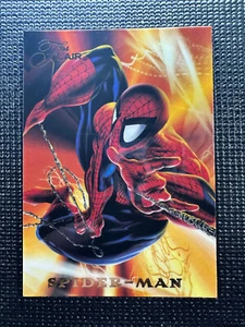 1994 Marvel Flair Annual - Power Blast - Spider-Man - #15 - Pack Fresh - Clean - Picture 1 of 2