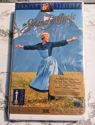 The Sound of Music (VHS, 1996, THX Digital Surround Sound Audio) New-Sealed  - Image 1 of 4
