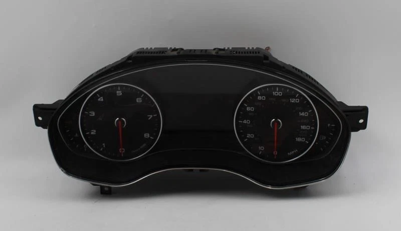 Grupo de velocímetro MPH con visión nocturna Opt 9R1 2012-2015 AUDI A6 OEM #9768 Foto 1 de 4