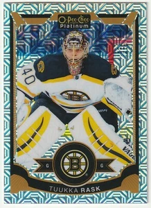 2015-16 O-Pee-Chee (Platinum) "Traxx" Parallel SP # 55 Tuukka Rask! - Picture 1 of 2
