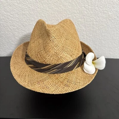Sombrero Fedora de Paja Scala Classica Para Hombres/Talla S/M Foto 1 de 4
