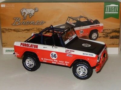 Ford Baja Bronco 1969 Greenlight escala 1:18, artesanal, # 19104 Foto 1 de 4