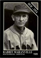 1991 CONLON COLLECTION - TSN - #4 RABBIT MARANVILLE - BRAVES -