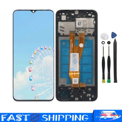 Digitalizador táctil con marco con pantalla LCD para Samsung Galaxy A03 Core A032F A032M Foto 1 de 4