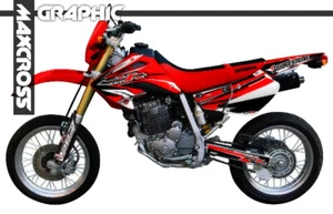 Maxcross Design Graphic kit Decal Sticker FOR HONDA 2003-2018 XR250 XR400 MOTARD - Picture 1 of 3