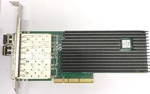 Dell 9TF20 DTV7K Full Height Silicom PE310G4I71LB-XR Quad SFP+ 10Gb Network Card - Afbeelding 1 van 3