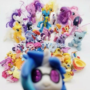 Lote de 55 piezas My Little Pony 1"" - 3"" lindos Apple Jack Rainbow MLP Hasbro 2010s - Imagen 1 de 11