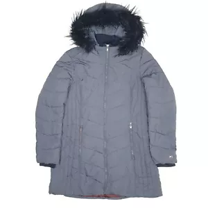 TOMMY Hilfiger Parka Giacca Cappotto Isolato Donna M - Foto 1 di 8