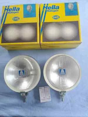 Luces de conducción cromadas Hella 160 vw mercedes porsche Foto 1 de 4