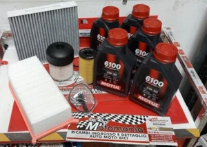 KIT TAGLIANDO 4 FILTRI +5LT OLIO 5W30 DACIA LODGY DOKKER SANDERO DUSTER 1500 DCI - Imagen 1 de 8