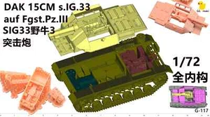 Pistola fanteria semovente 1/72 Hunter SIG33 kit modellino resina stampata in 3D - Foto 1 di 20