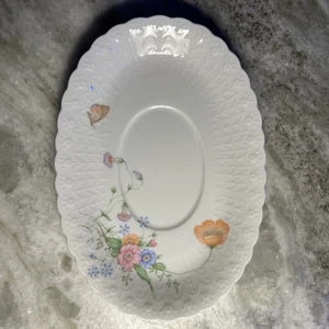 Mikasa Something Blue Small 9” Platter - Picture 1 of 9