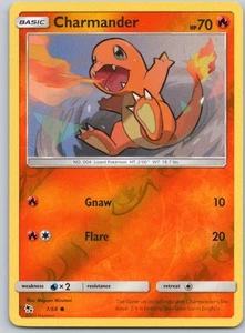 Charmander Common Hidden Fates Reverse Holo 7/68 NM - Picture 1 of 2