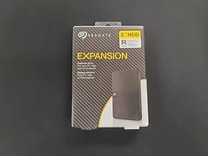 Seagate - Expansion 2TB External USB 3.0 Portable Hard Drive with Rescue Data - Afbeelding 1 van 6