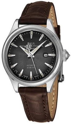 Reloj Ball Trainmaster Eternity automático esfera negra para dama NL2080D-LJ-BK Foto 1 de 3
