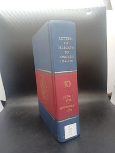 DELEGIERTENBRIEFE AN CONGESS Juni 1778 - Sept 1778, Band 10 HC - Bild 1 von 8