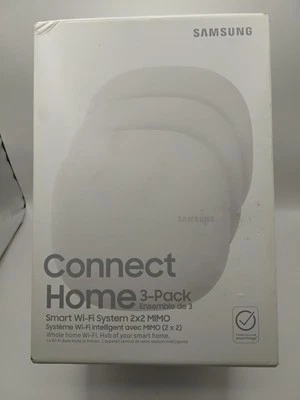 Samsung Connect Home 3-Pack Smart Wi-Fi System 2x2 MIMO ET-WV520 Manual & Cords - Image 1 of 4