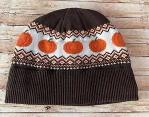NWT Gymboree Lil’ Pumpkin hat sz 4-7 4 5 6 7 lil little pumpkin fall 4T 5T - Picture 1 of 1