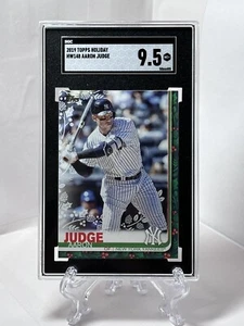 2019 Topps Holiday Aaron Judge #HW148 New York Yankees SGC 9,5!!! - Foto 1 di 2