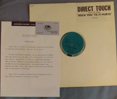 Direct Touch–Rock You (Til It Hurts) Andromedia Records~Press Package!~FAST SHIP - Image 1 of 4