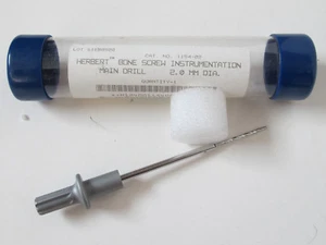Zimmer 1154-02 Herbert Bone Screw Instrumentation Main Drill 2.0mm - Picture 1 of 2