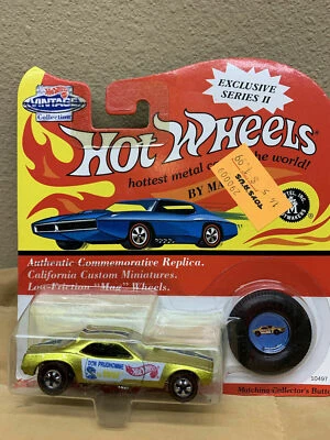 COCHE DIVERTIDO DON PRUDHOMME SERPIENTE 1/64 HOT WHEELS EXCLUSIVO DE COLECCIÓN DORADO VERDOSO Foto 1 de 4