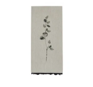Toalla de mano de eucalipto Sprig toalla de té verde gris granja - Imagen 1 de 3
