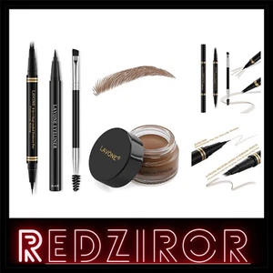 Natural Finish Waterproof Eyebrow Makeup Set - Long Lasting & Easy Application - Picture 1 of 9
