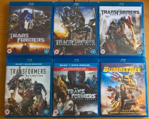 Transformers Blu-ray Movie Collection 1-6 Bumblebee RB Michael Bay - Picture 1 of 1