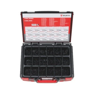 Anelli Tenuta O Ring Set Guarnizioni Rondelle Gomma 1050pz - WÜRTH 5964046800 - Immagine 1 di 4