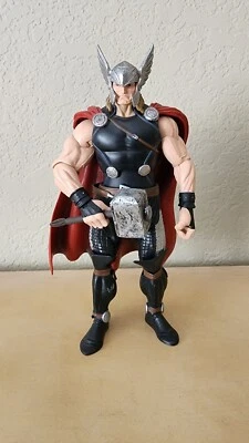 "Figura de acción suelta de 8"" pulgadas serie BAF Allfather Thor 2012 Marvel Legends" Foto 1 de 3