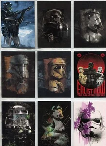 Star Wars Rogue One Series 2 Complete Troopers Chase Card Set TR1-10 - Picture 1 of 2
