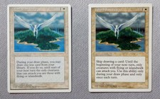 MTG 1x Island Sanctuary (4th Edition) + 1x Island Sanctuary (5th Edition) NM/M