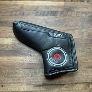 CLEVELAND GOLF TFi 2135 BLADE PUTTER HEADCOVER - Negro/Rojo - Imagen 1 de 5
