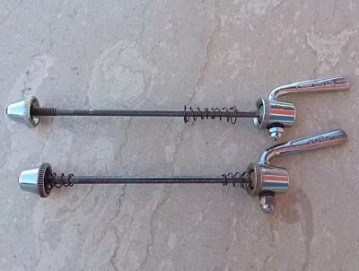 Roto Coppia Sganci Rapidi Spiedini Colnago Bianchi L'Eroica Campagnolo - Immagine 1 di 4