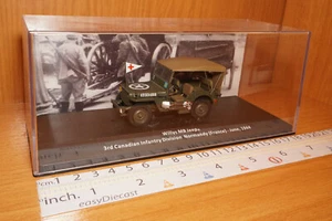 WILLYS MB JEEP 1:43 3RD CANADIAN INFANTRY DIVISION NORMANDY FRANCE JUNE 1944 - Picture 1 of 1
