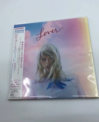 Taylor Swift Lover Japan Special Edition CD + DVD(Region2) 7" Paper Sleeve w/Obi - Image 1 of 4